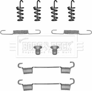 Borg & Beck BBK6352 - Kit accessori, Ganasce freno stazionamento www.autoricambit.com