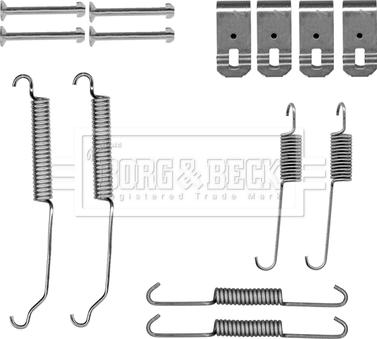 Borg & Beck BBK6309 - Accessori, freno a tamburo www.autoricambit.com