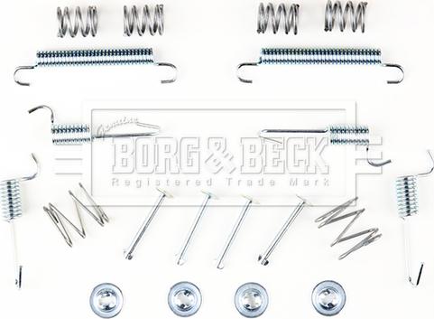 Borg & Beck BBK6304 - Kit accessori, Ganasce freno stazionamento www.autoricambit.com