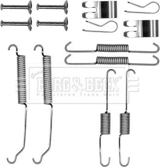 Borg & Beck BBK6316 - Accessori, freno a tamburo www.autoricambit.com