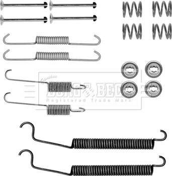 Borg & Beck BBK6290 - Accessori, freno a tamburo www.autoricambit.com