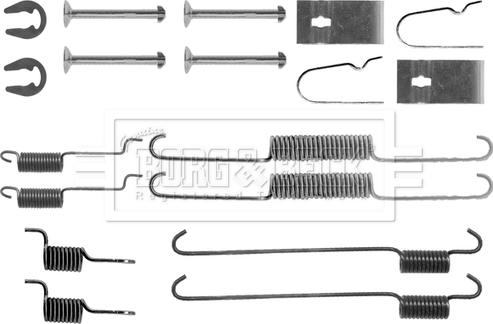 Borg & Beck BBK6274 - Accessori, freno a tamburo www.autoricambit.com