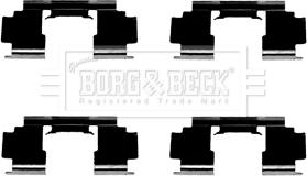 Borg & Beck BBK1436 - Kit accessori, Pastiglia freno www.autoricambit.com