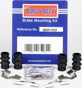 Borg & Beck BBK1509 - Kit accessori, Pastiglia freno www.autoricambit.com