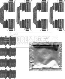 Borg & Beck BBK1512 - Kit accessori, Pastiglia freno www.autoricambit.com