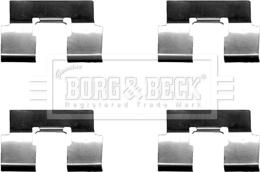 Borg & Beck BBK1340 - Kit accessori, Pastiglia freno www.autoricambit.com