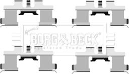 Borg & Beck BBK1372 - Kit accessori, Pastiglia freno www.autoricambit.com