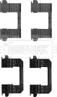 Borg & Beck BBK1256 - Kit accessori, Pastiglia freno www.autoricambit.com