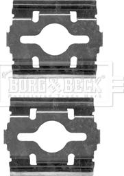 Borg & Beck BBK1215 - Kit accessori, Pastiglia freno www.autoricambit.com