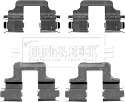 Borg & Beck BBK1224 - Kit accessori, Pastiglia freno www.autoricambit.com