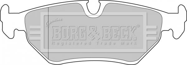 Borg & Beck BBP1556 - Kit pastiglie freno, Freno a disco www.autoricambit.com