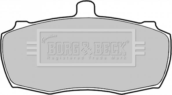 Borg & Beck BBP1519 - Kit pastiglie freno, Freno a disco www.autoricambit.com