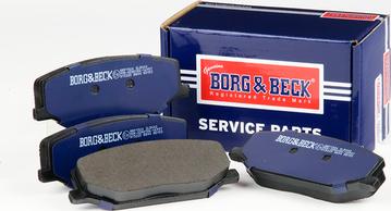 Borg & Beck BBP1524 - Kit pastiglie freno, Freno a disco www.autoricambit.com