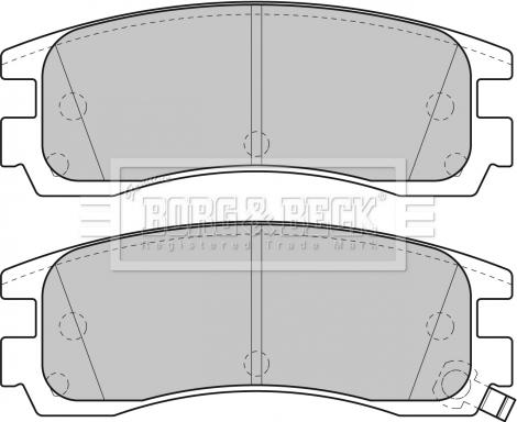 BENDIX 573062X - Kit pastiglie freno, Freno a disco www.autoricambit.com