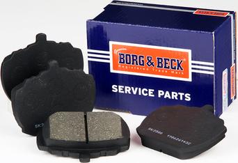 Borg & Beck BBP1098 - Kit pastiglie freno, Freno a disco www.autoricambit.com
