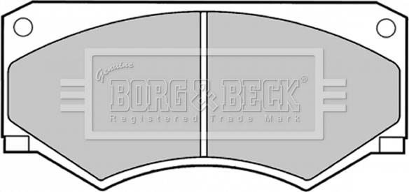 Borg & Beck BBP1056 - Kit pastiglie freno, Freno a disco www.autoricambit.com