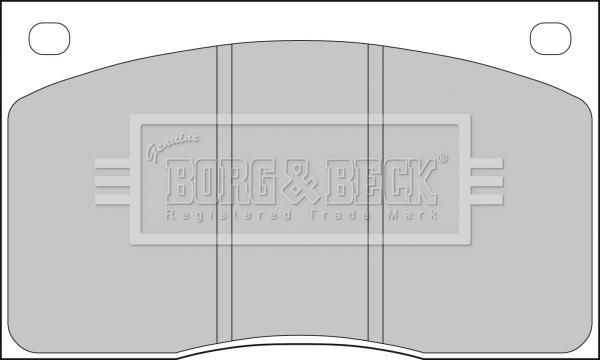 Borg & Beck BBP1074 - Kit pastiglie freno, Freno a disco www.autoricambit.com