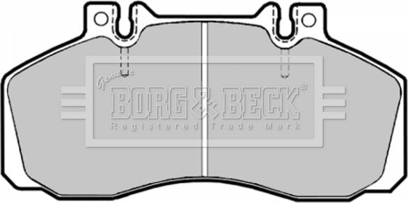 Borg & Beck BBP1121 - Kit pastiglie freno, Freno a disco www.autoricambit.com