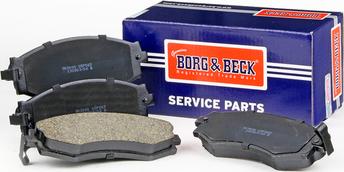 Borg & Beck BBP1173 - Kit pastiglie freno, Freno a disco www.autoricambit.com