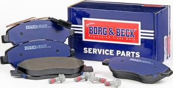 Borg & Beck BBP1754 - Kit pastiglie freno, Freno a disco www.autoricambit.com