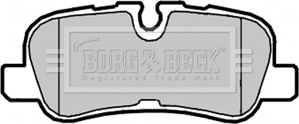 Borg & Beck BBP2091 - Kit pastiglie freno, Freno a disco www.autoricambit.com
