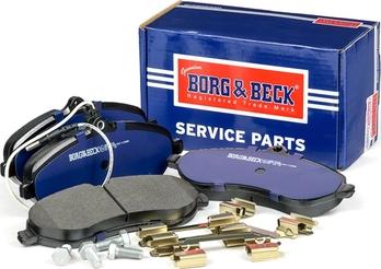 Borg & Beck BBP2030 - Kit pastiglie freno, Freno a disco www.autoricambit.com