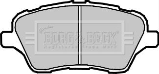 Borg & Beck BBP2379 - Kit pastiglie freno, Freno a disco www.autoricambit.com
