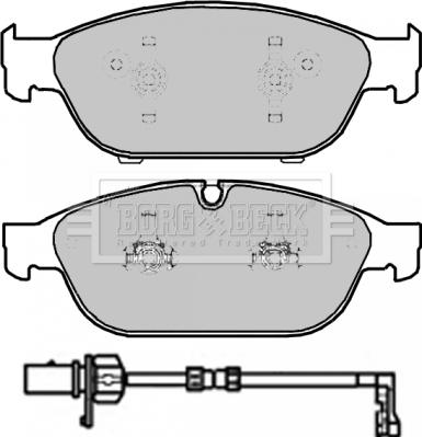 HELLA T1953 - Kit pastiglie freno, Freno a disco www.autoricambit.com