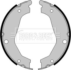 Borg & Beck BBS6457 - Kit ganasce, Freno stazionamento www.autoricambit.com