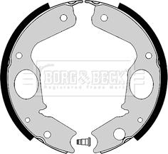 Borg & Beck BBS6409 - Kit ganasce, Freno stazionamento www.autoricambit.com