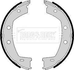 Borg & Beck BBS6405 - Kit ganasce, Freno stazionamento www.autoricambit.com