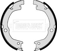 Borg & Beck BBS6422 - Kit ganasce, Freno stazionamento www.autoricambit.com