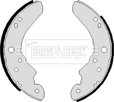 Borg & Beck BBS6006 - Kit freno, freni a tamburo www.autoricambit.com