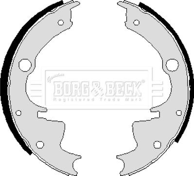 Borg & Beck BBS6025 - Kit freno, freni a tamburo www.autoricambit.com