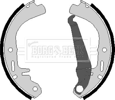 Borg & Beck BBS6076 - Kit freno, freni a tamburo www.autoricambit.com