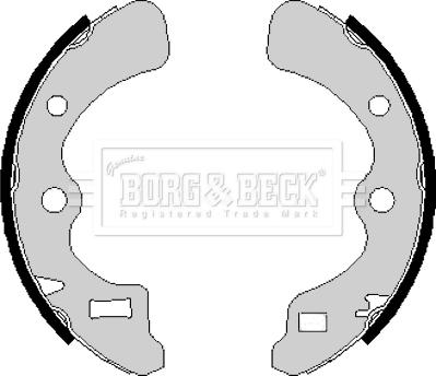 Borg & Beck BBS6169 - Kit freno, freni a tamburo www.autoricambit.com