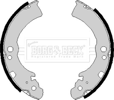 Borg & Beck BBS6168 - Kit freno, freni a tamburo www.autoricambit.com