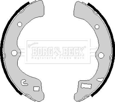 Borg & Beck BBS6167 - Kit freno, freni a tamburo www.autoricambit.com