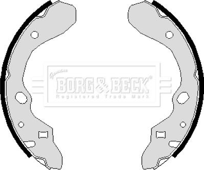 Borg & Beck BBS6112 - Kit freno, freni a tamburo www.autoricambit.com