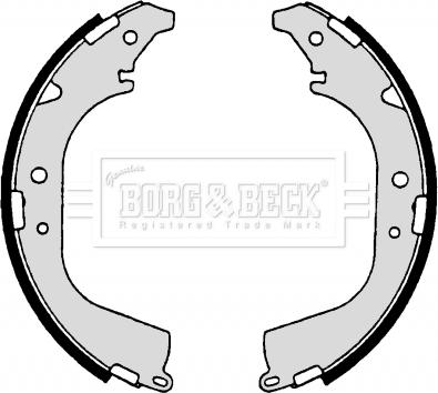 Borg & Beck BBS6182 - Kit freno, freni a tamburo www.autoricambit.com