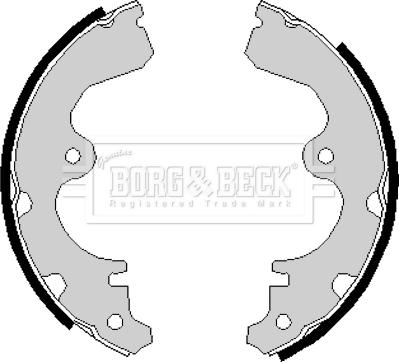 Borg & Beck BBS6132 - Kit freno, freni a tamburo www.autoricambit.com