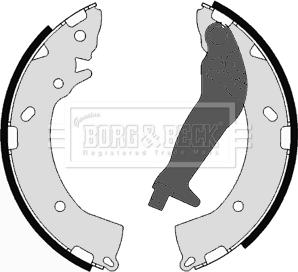 Borg & Beck BBS6345 - Kit freno, freni a tamburo www.autoricambit.com