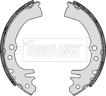 Borg & Beck BBS6300 - Kit freno, freni a tamburo www.autoricambit.com