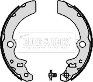 Borg & Beck BBS6333 - Kit freno, freni a tamburo www.autoricambit.com