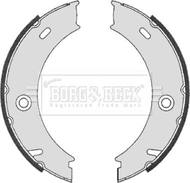 Borg & Beck BBS6328 - Kit ganasce, Freno stazionamento www.autoricambit.com