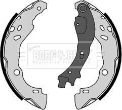 Borg & Beck BBS6376 - Kit freno, freni a tamburo www.autoricambit.com