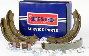 Borg & Beck BBS6371 - Kit ganasce, Freno stazionamento www.autoricambit.com