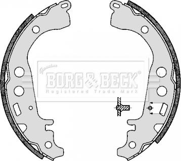 Borg & Beck BBS6294 - Kit freno, freni a tamburo www.autoricambit.com