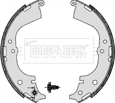 Borg & Beck BBS6291 - Kit freno, freni a tamburo www.autoricambit.com