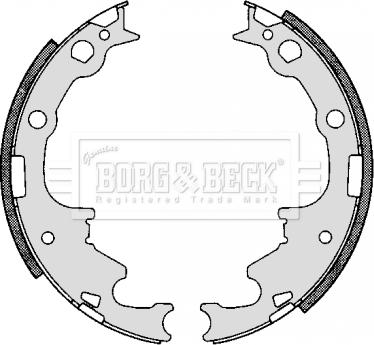 Borg & Beck BBS6269 - Kit freno, freni a tamburo www.autoricambit.com